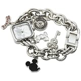 Disney Womens MK2057 Mickey Mouse Silver Sunra