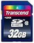 Transcend TS32GSDHC10E Carte M�moire SDHC 32 Go Classe 10