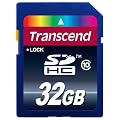 Transcend TS32GSDHC10E - Tarjeta de memoria SDHC 32 GB (clase 10, embalaje abref�cil de Amazon)