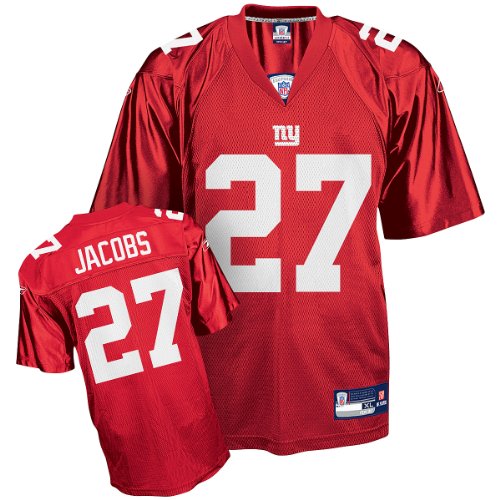 Reebok New York Giants Brandon Jacobs Replica Alternate Jersey Extra Large