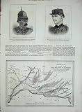 1880 PLAN HELMUND KANDAHAR CAPTAIN HARRIS JUSTICE WAR