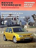 Revue technique automobile. Volkswagen Golf et Bora depuis 1998