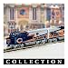 Search : Hawthorne Village Collectible NFL Football Chicago Bears Express Electric Train Set Collection