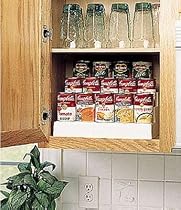 Shelf Organizer - Mega Expand-A-Shelf (White) (6" H x 11.5" D x 13"-25" W)