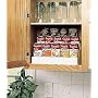 Shelf Organizer - Mega Expand-A-Shelf (White) (6" H x 11.5" D x 13"-25" W)