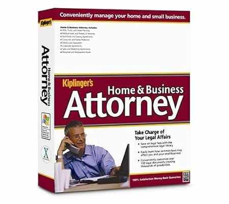 Kiplinger's Home and Business Attorney 2004 Win/Mac
