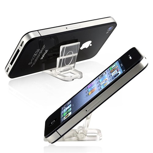 eForCity Mini Universal Phone Stand Holder, Clear