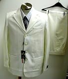 New Boys SB (Single Breasted) cream Dress Suit Sizes 8-20