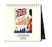 Cavallini Papers & Co CAL16-3 2016 London Desk Calendar