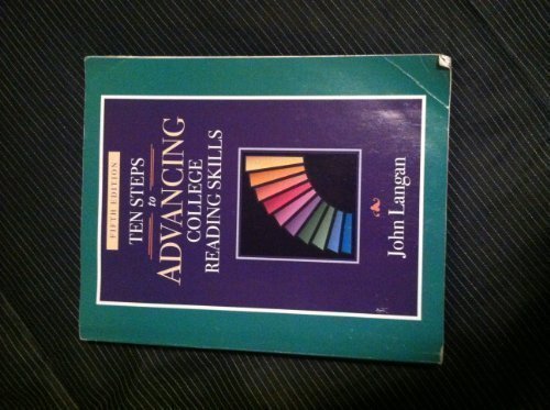 Ten Steps to Advancing College Reading Skills: Reading Level: 9-13 (Townsend Press Reading Series) 5th (fifth) Edition by John Langan published by Townsend Press (2010) Paperback
