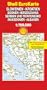 Shell EuroKarte Slowenien-Kroatien, Bosnien-Herzegowina, Jugoslawien-Makedonien, Albanien 1:750.000: Mit Cityplanen, Sterne fuhren zu den schonsten ... 1:750.000 (Marco Polo) (German Edition)