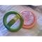 Pink and Green Diaper Cake Decorations for Girls