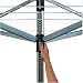 Brabantia Lift-O-Matic Rotary Dryer 60m Metallic Grey
