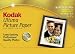 Kodak Ultima 5x7 Glossy Photo Inkjet Paper, 18 Sheet Package