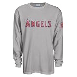 Los Angeles Angels of Anaheim Faded Club Font Thermal Shirt by Reebok