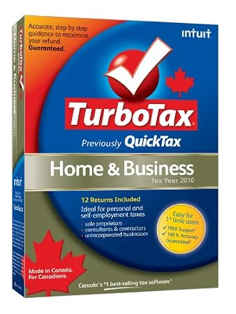 TurboTax Home and Business 2010