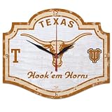 Wincraft Texas Longhorns College Vault High Definition Clock