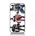Captain America Marvel Vs Capcom case cover for Ipod touch 4 with black sidecover 57583