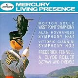 Gould: West Point Symphony; Hovhaness: Symphony No. 4 & Giannini: Symphony No. 3