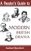 Books : A Reader's Guide To Modern British Drama (Reader's Guides to Literature)