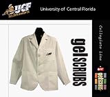Central Florida Golden Knights Scrub Style Short Consultation Jacket from GelScrubs (Leaf Logo)