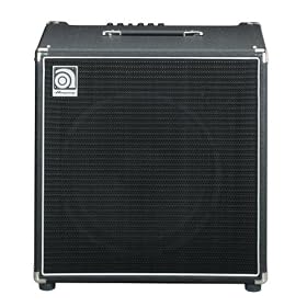 Ampeg BA115 BassAmp Series 1x15 Solid State Bass Combo Amplifier, 100 Watt by 