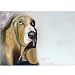 ZDISC 25 Pack Basset Hound Note Cards by Dick Larsen