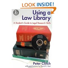 Using a Law Library: A Student's Guide to Legal Research Skills (Blackstone Press)