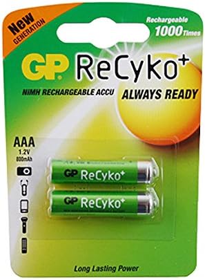 BenQ DC1300 AAA NiMH Rechargeable GP Battery - 2pk