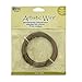 Artistic Wire 12 Gauge Wire, Antique Brass, 25-Feet