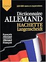 Grand dictionnaire allemand Hachette Langenscheidt : Fran&ccedil;ais-Allemand, Allemand-Fran&ccedil;ais