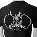 Upstream Images Tearin it Up Wildlife T-Shirt - Black