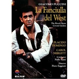 Puccini - La Fanciulla del West / Santi, Domingo, Neblett, Royal Opera Covent Garden