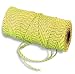 Bon Tools 11-286 Bonded Braided Nylon Line - Yellow w/ Black Flecks