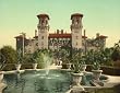 Hotel Alcazar, St. Augustine, Florida, ca. 1902 - Exceptional Print of a Vintage Photochrom Image from the Library of Congress Collection