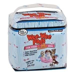 Wee-Wee Housebreaking Pads for Little Dogs