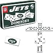 New York Jets NFL Team Double-Six Dominoes (TIN)