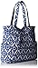 Vera Bradley Pleated Tote, Signature Cotton