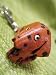 * DALMETIAN * VANCA Craft Petit Mini Mascot Leather Dog Keychains