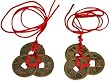 Chinese Feng Shui Coins for Wealth and Success - 2 sets of 3
