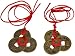 Chinese Feng Shui Coins for Wealth and Success - 2 sets of 3