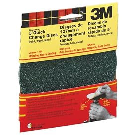 3M 9143W 5-Inch Coarse Grit Quick Change Sanding Disc by 3M