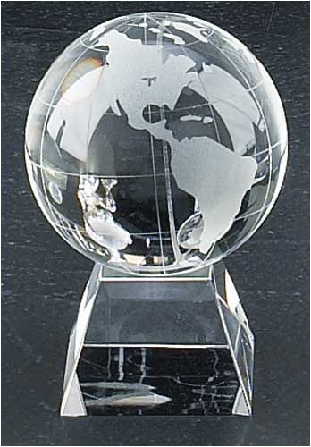 Glass Globe Paperweight