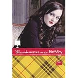 Greeting Cards Birthday Card Gossip Girl TV Show Leighton Meester  Blair Waldorf
