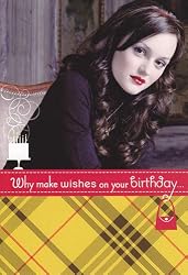 Greeting Cards - Birthday Card Gossip Girl - TV Show Leighton Meester ... Blair Waldorf