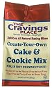 The Cravings Place Create-Your-Own Cake & Cookie Mix, 19-Ounce Bags (Pack of 6)