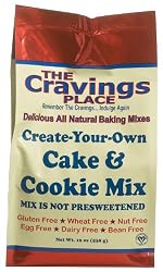 The Cravings Place Create-Your-Own Cake & Cookie Mix, 19-Ounce Bags (Pack of 6)