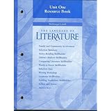 unit one resource book mcdougal littell the language of literature family and community involvement selections