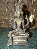 12 THREE FACED SHIVA MAHADEV HINDU DEITY SIVA INDIA
