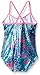 Limited Too Girls' Animal Foil One-Piece Swimsuit